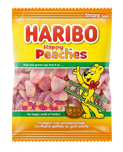 HARIBO Perziken geel-roze — 500 g