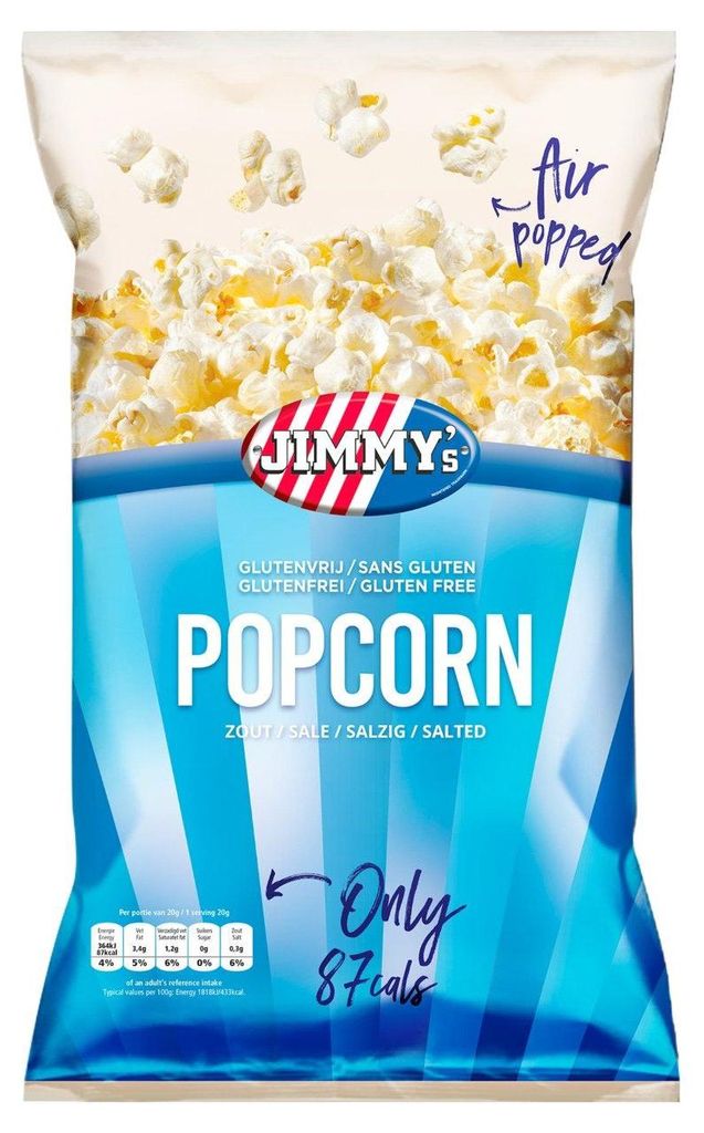 JIMMY'S popcorn zout — 100 g