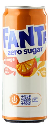 FANTA Zero Sugar Orange — 33 cl